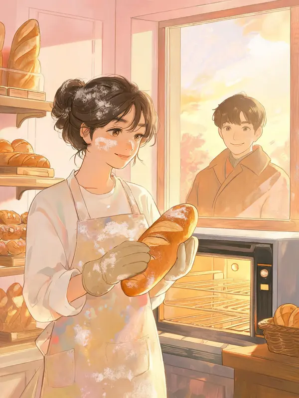 새벽 네 시, 빵 굽는 냄새
