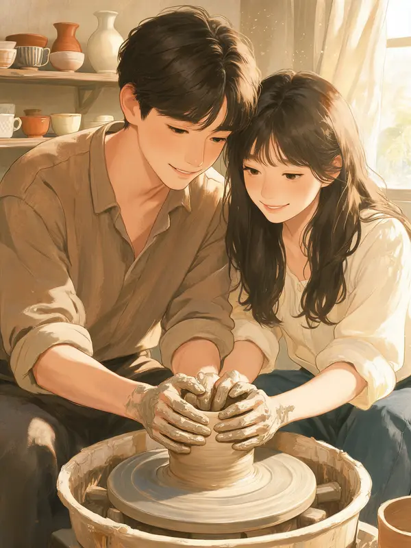 흙 묻은 손이 건넨 찻잔
